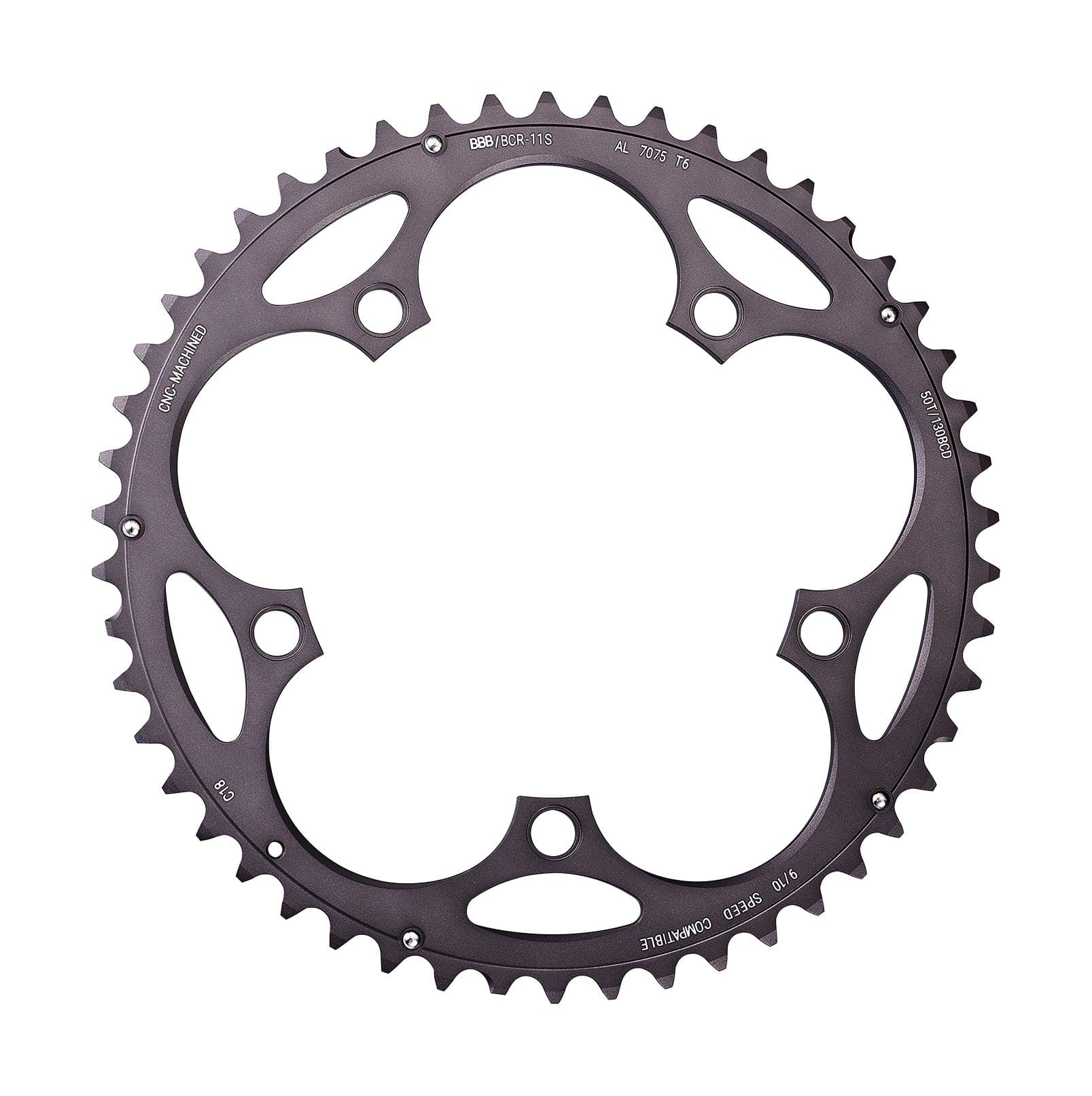 BBB BCR-11S - RoadGear Chainring (S9/10, 130BCD, 50T)