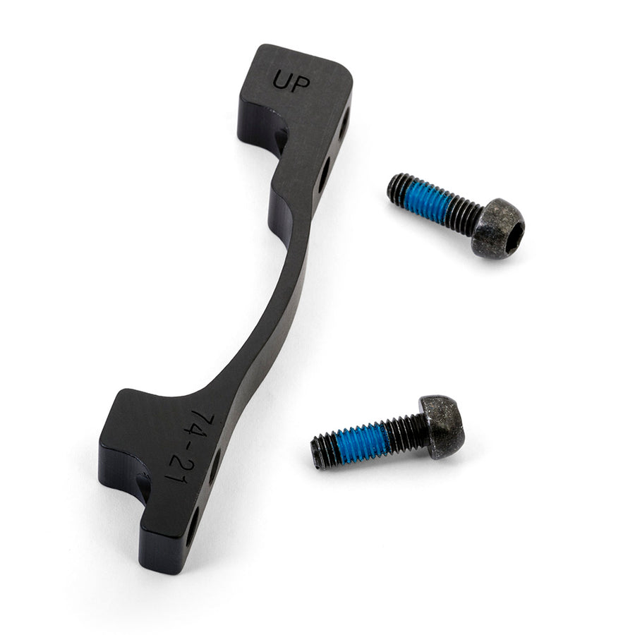 Hayes Post Mount Brake Adaptors Black 203mm