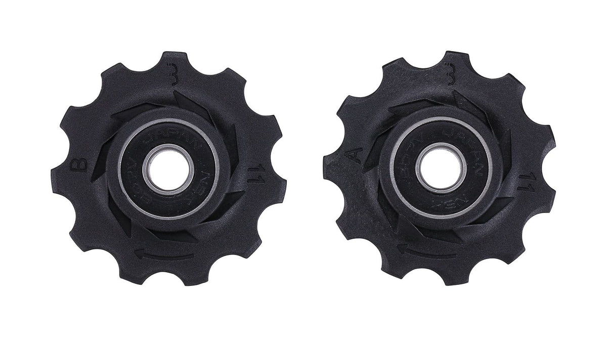 BBB BDP-02 - RollerBoys OEM Jockey Wheels 11T (Black, 25 pairs)