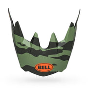 Bell Sanction 2 Helmet Visor: Matte Dark Green/Orange 2Xs-S