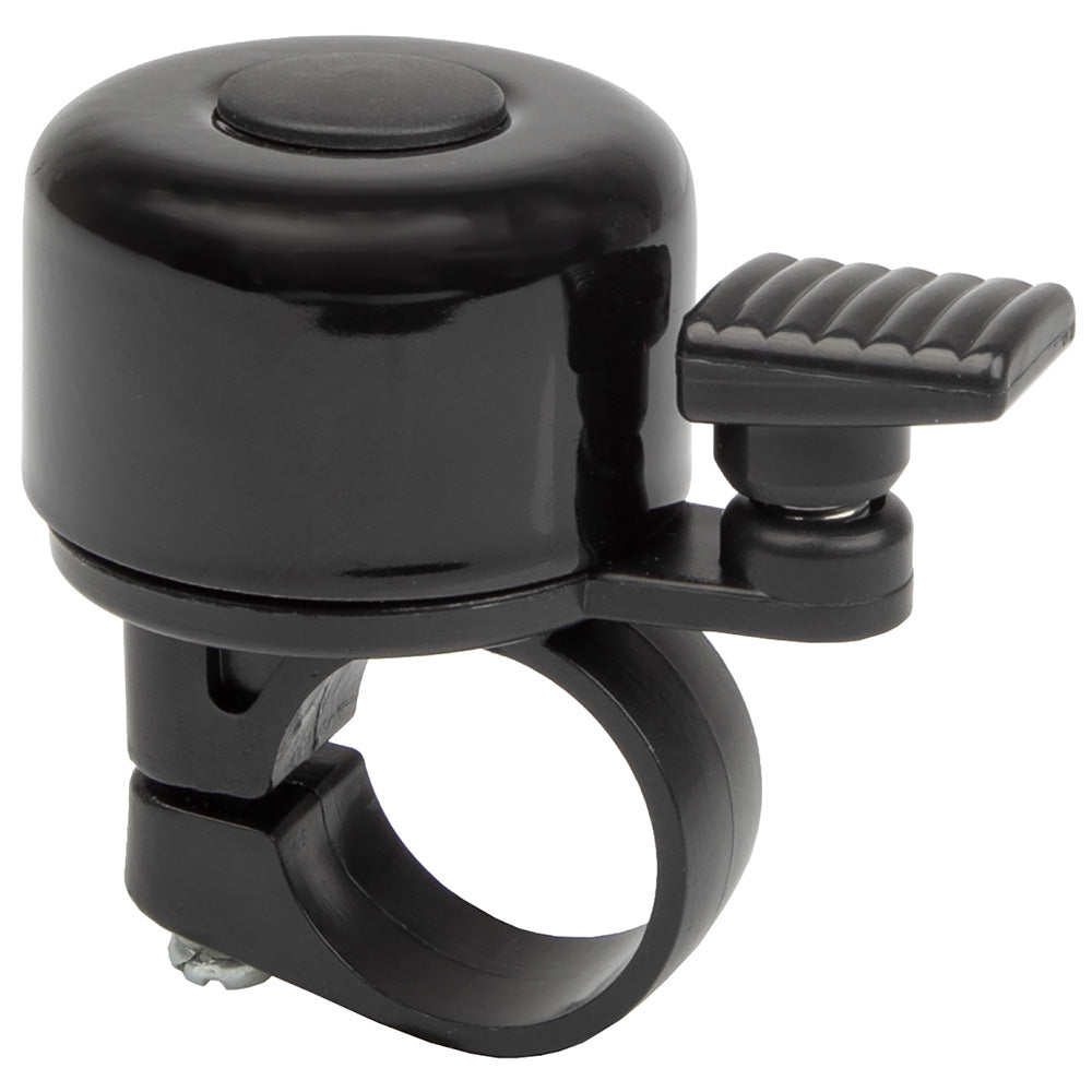 Evo Ringer Mini Bell Silver M-Wave Basic Mini-Ping Bell Black 22.2mm – BikeParts.co.uk