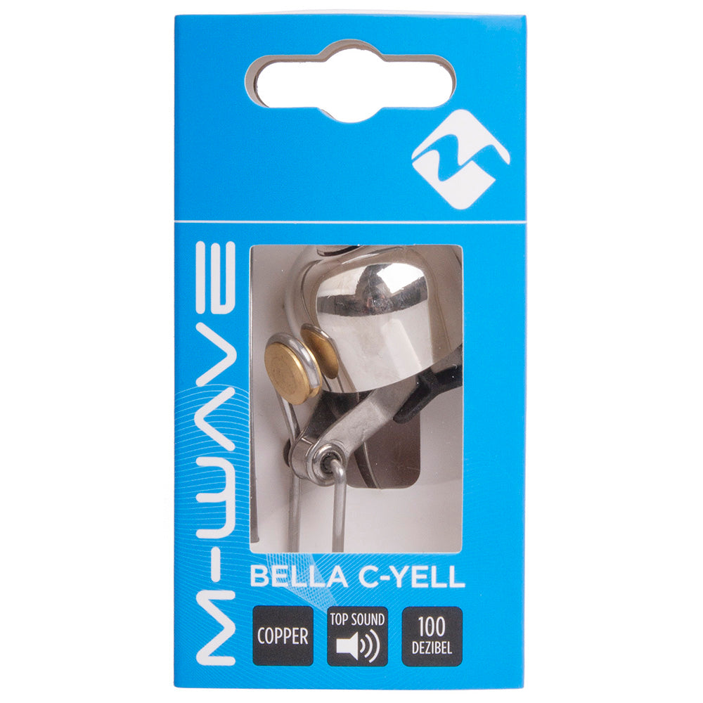 M-Wave Bella C-Yell Mini Bicycle Bell 22-40mm