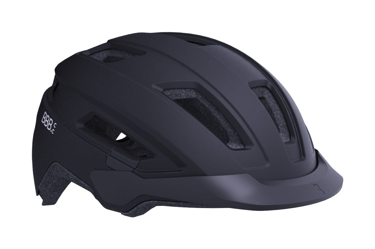 BBB BHE-180 - Dice Urban City Helmet (Black, M, 54-58cm)