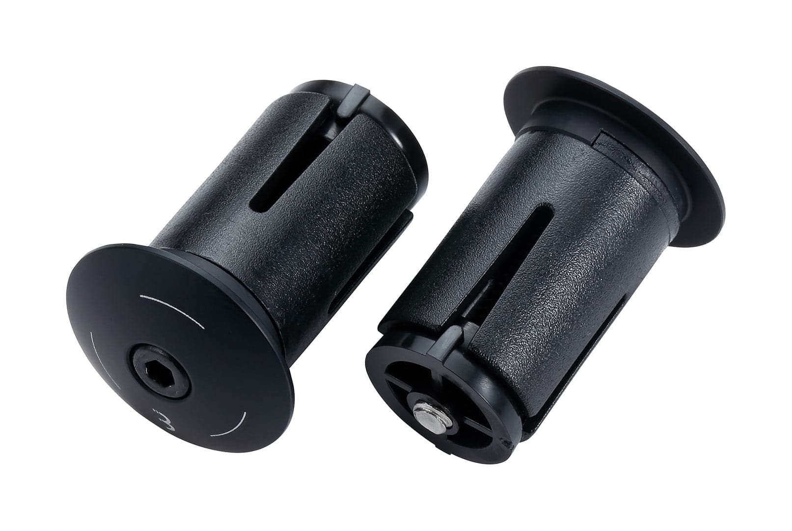 BBB BHT-97 - ScrewOn Alu Bar End Caps x2 (Black)