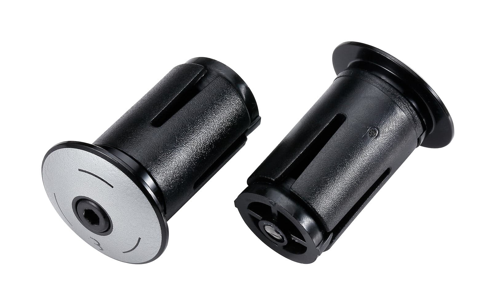 BBB BHT-97 - ScrewOn Alu Bar End Caps x2 (Reflective)