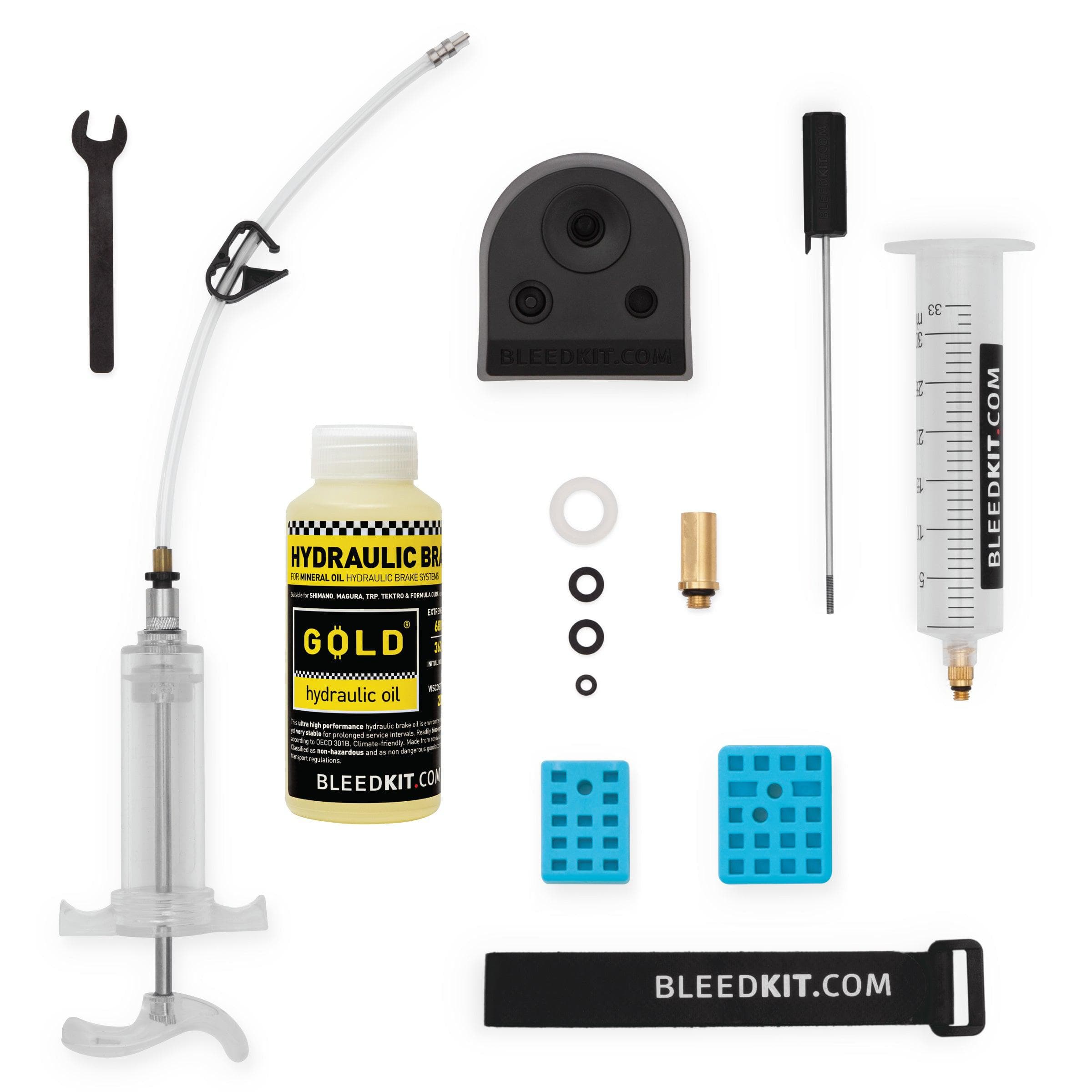 Bleedkit Shimano Workshop Gold (Inc Fluid):