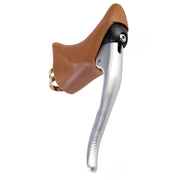 Dia-Compe 287 Hooded Brake Levers Brown/Silver 23.8mm