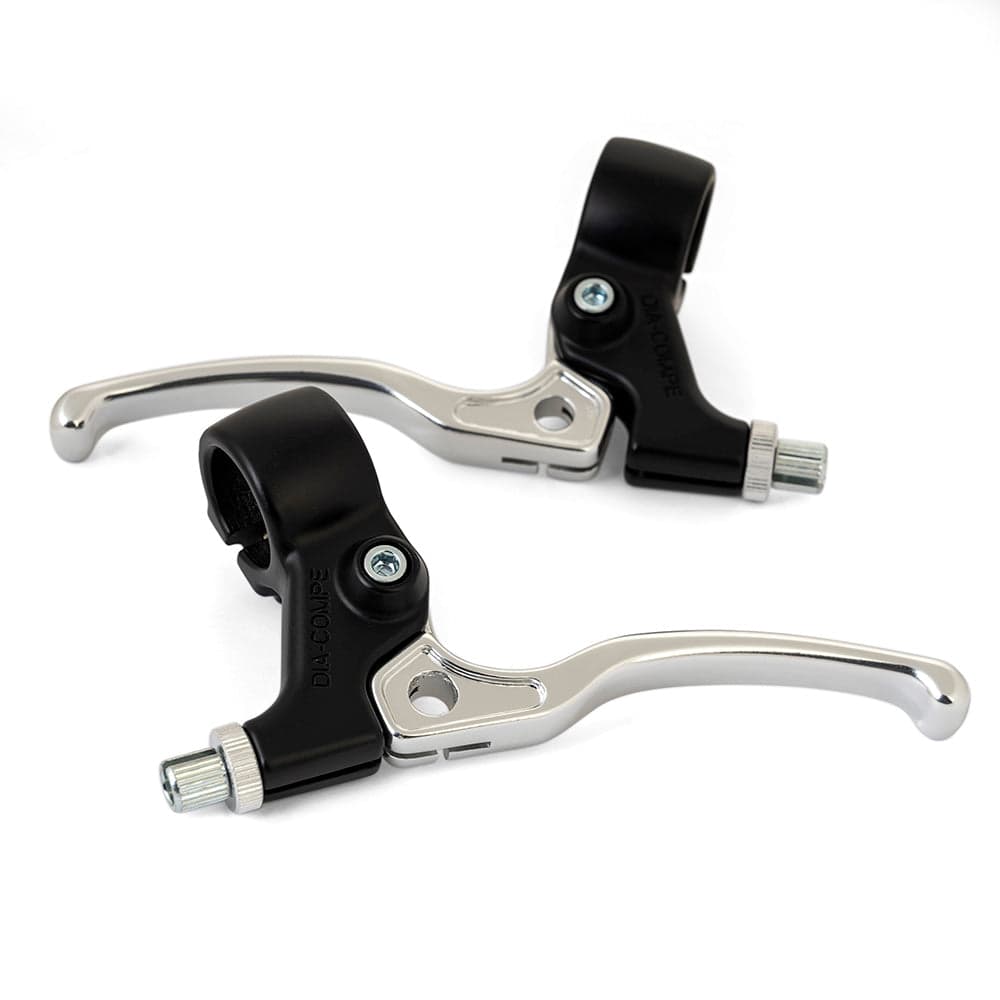 Dia-Compe Tech 5 Brake Levers Black/Silver 22.2mm