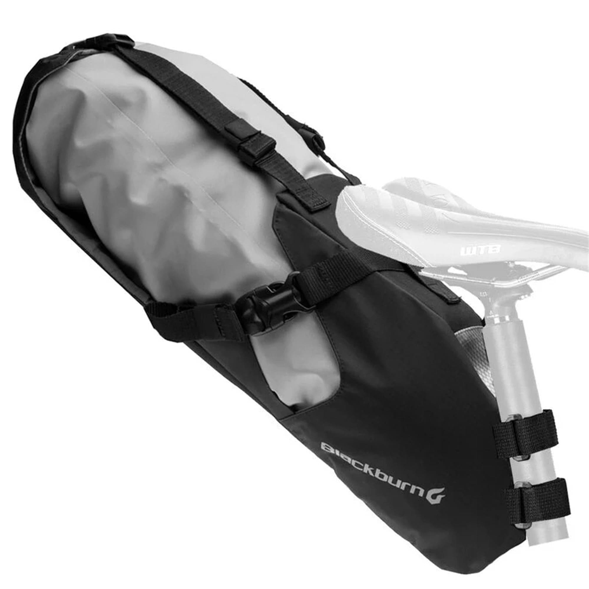 Blackburn Outpost Seat Pack W/ Dry Bag: BLACK 11L