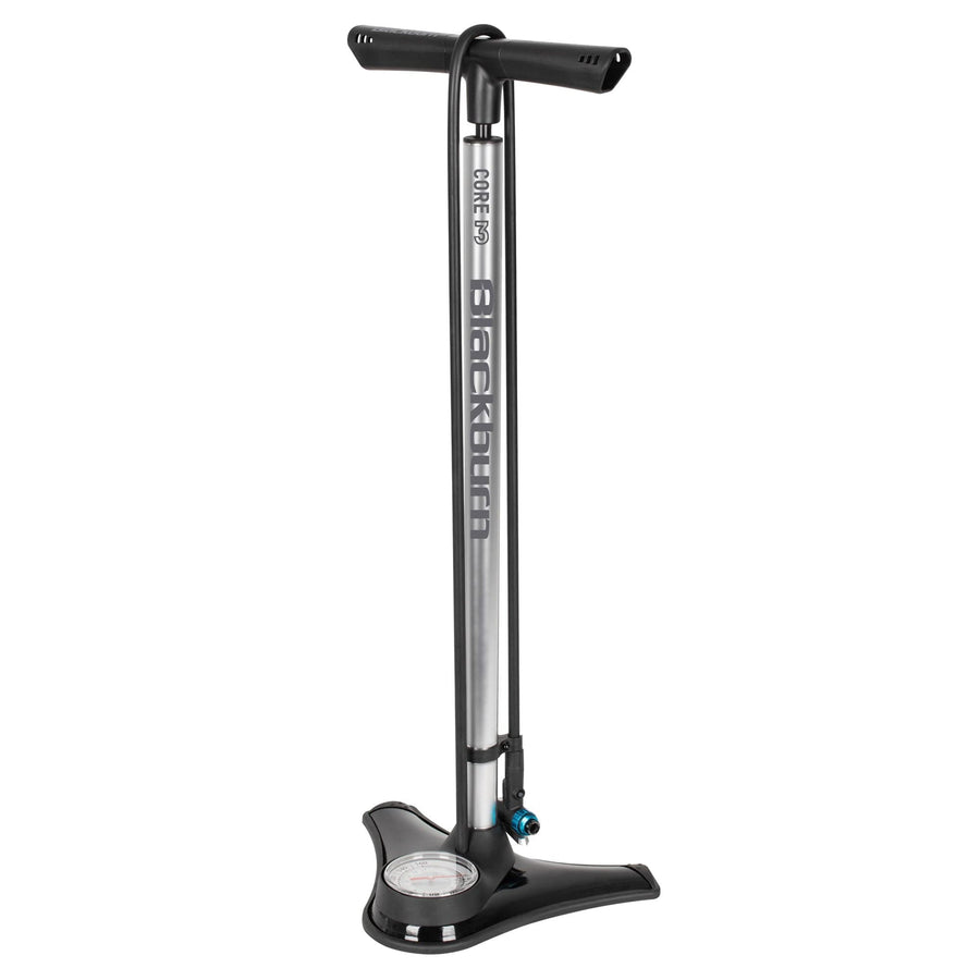 Blackburn Core 3 Floor Pump: Silver