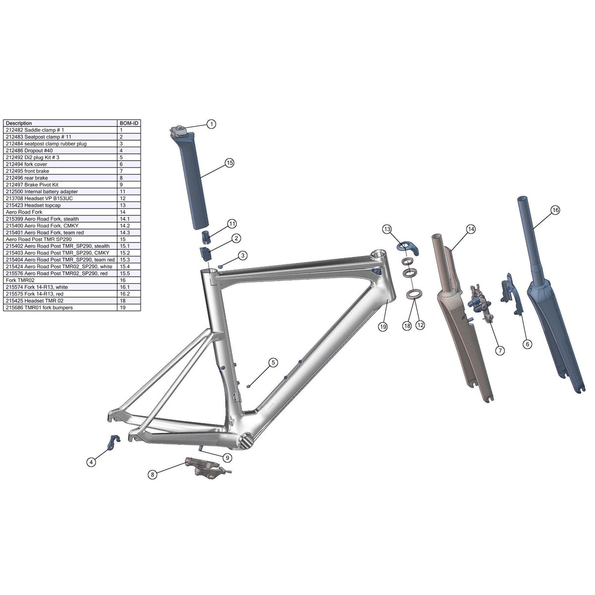 BMC SPARE - Headset VP B153UC (1 Piece):