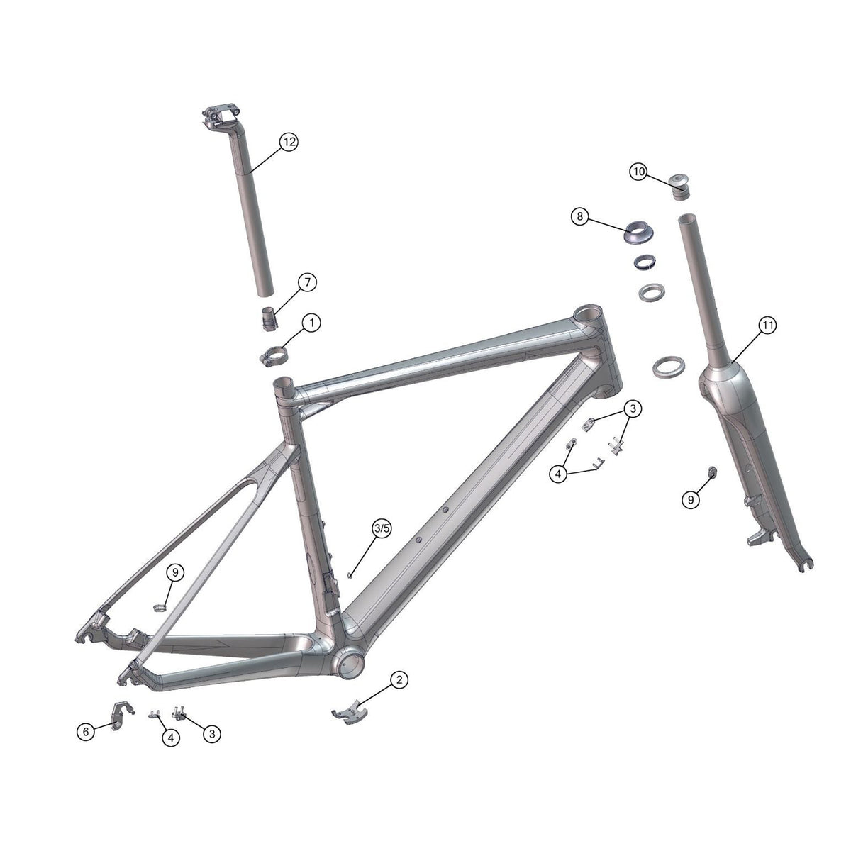 BMC SPARE - VP B304AC (CX01 2015) (1 Piece):