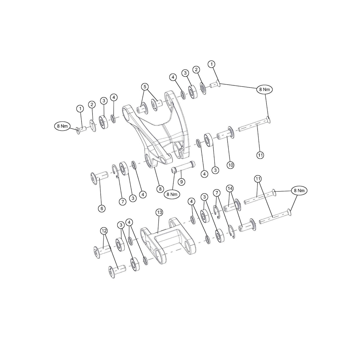 BMC SPARE - Lowerlink SF TC-APS (1 Piece):