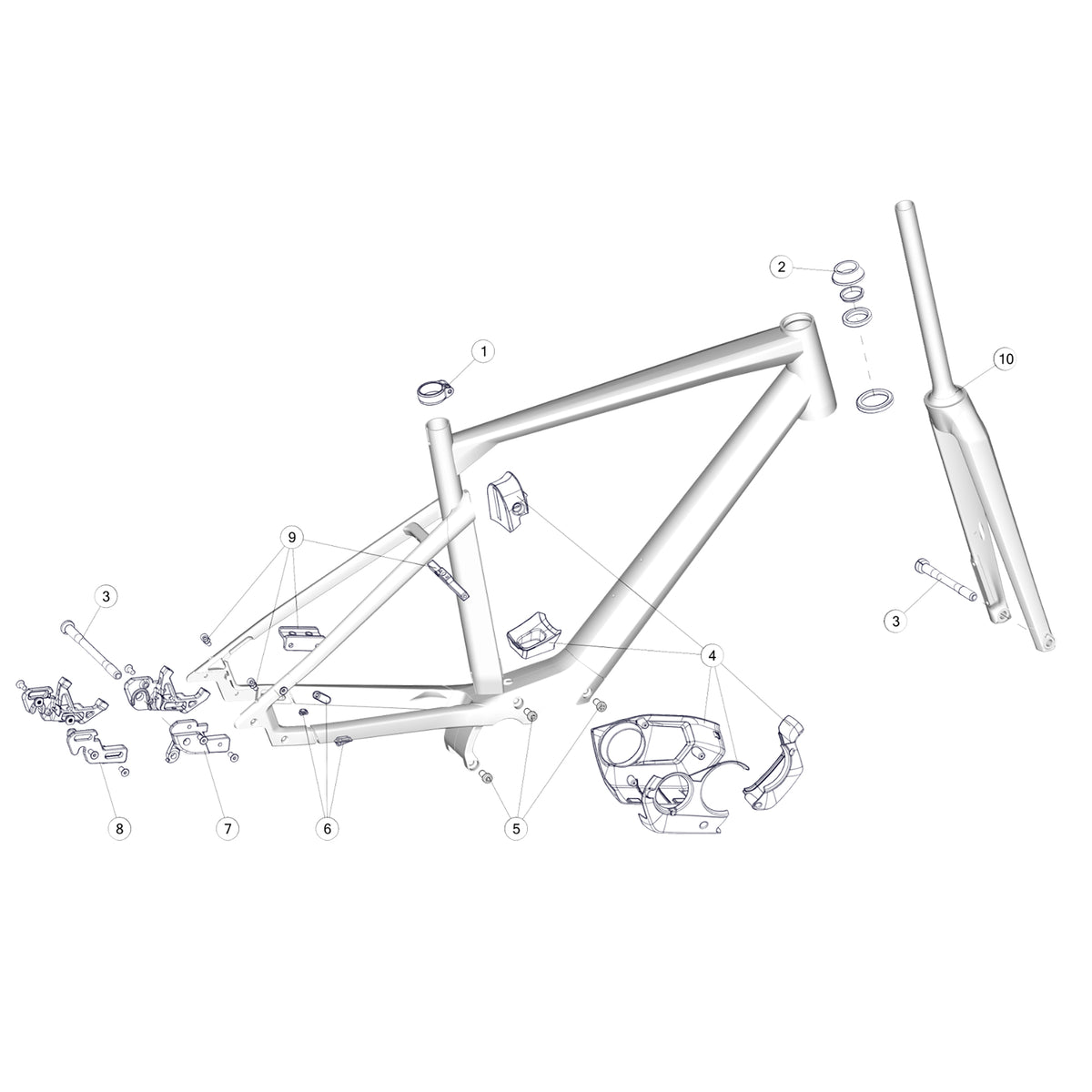 BMC SPARE - Dropout #68 (1 Piece):