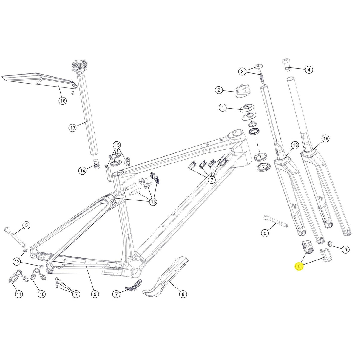 BMC SPARE - URS Dropout Protector (1 Piece):