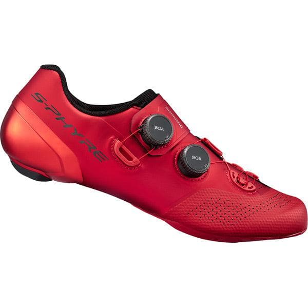 Shimano Clothing S-PHYRE RC9 (RC902) Shoes, Red, Size 40