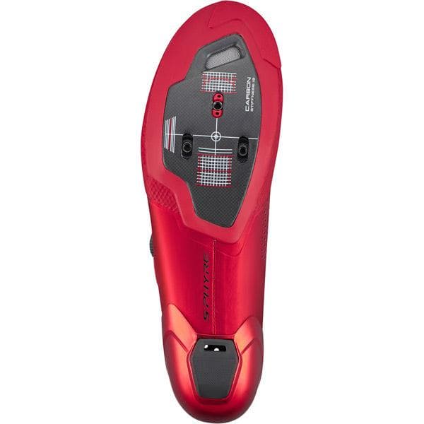 Shimano Clothing S-PHYRE RC9 (RC902) Shoes, Red, Size 41
