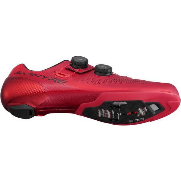 Shimano S-PHYRE RC9 (RC903) Shoes; Red; Size 40