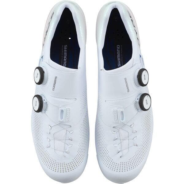 Shimano S-PHYRE RC9 (RC903) Shoes; White; Size 44.5 – BikeParts.co.uk