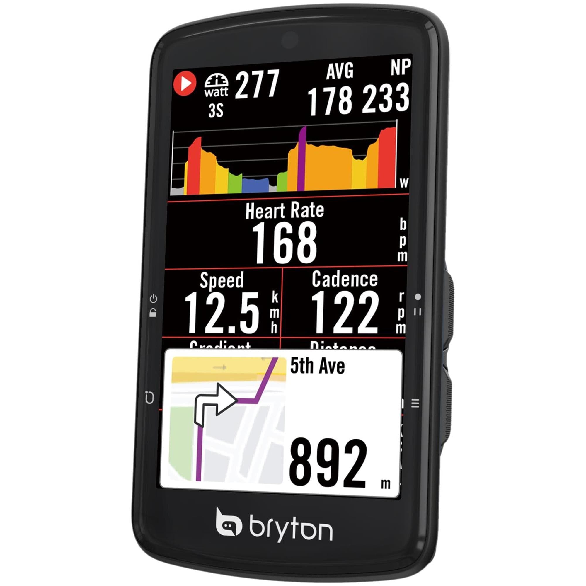 Bryton Rider S810E GPS Cycle Computer: BLACK
