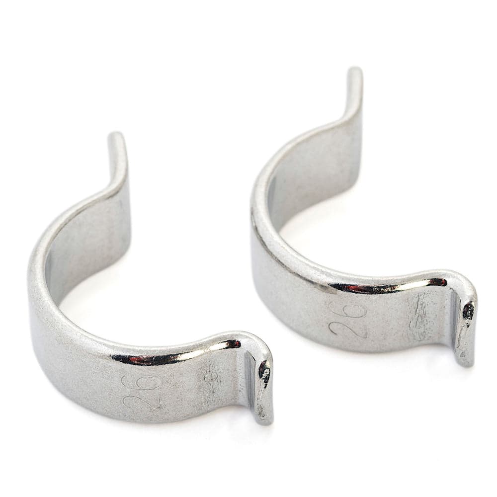 Dia-Compe Spare Clamps for MX-122 Silver 26.0mm