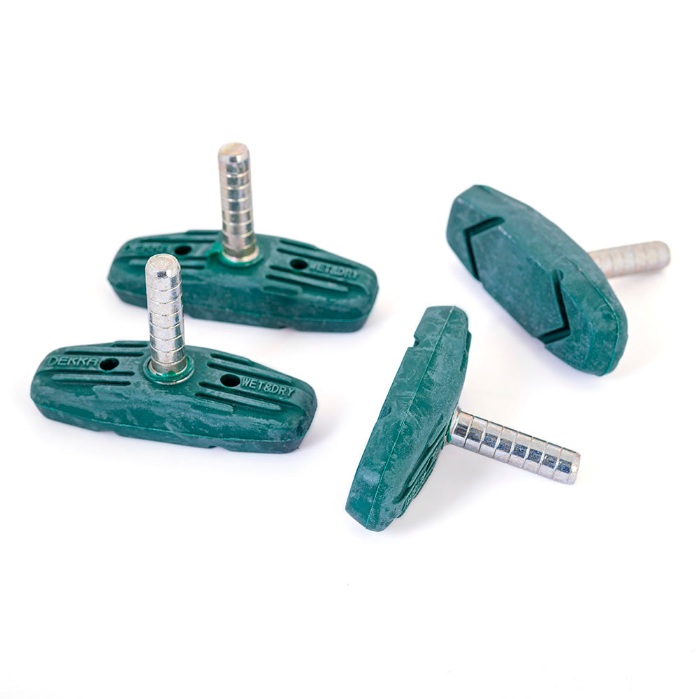 Dia-Compe Dekka Pads Green Studded