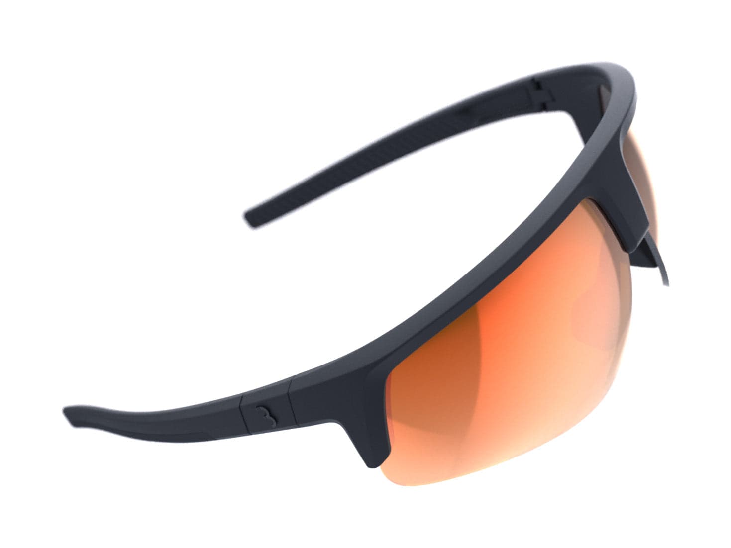 BBB BSG-75 - Comet Sport Glasses (MLC Orange/Red, Matte Black)