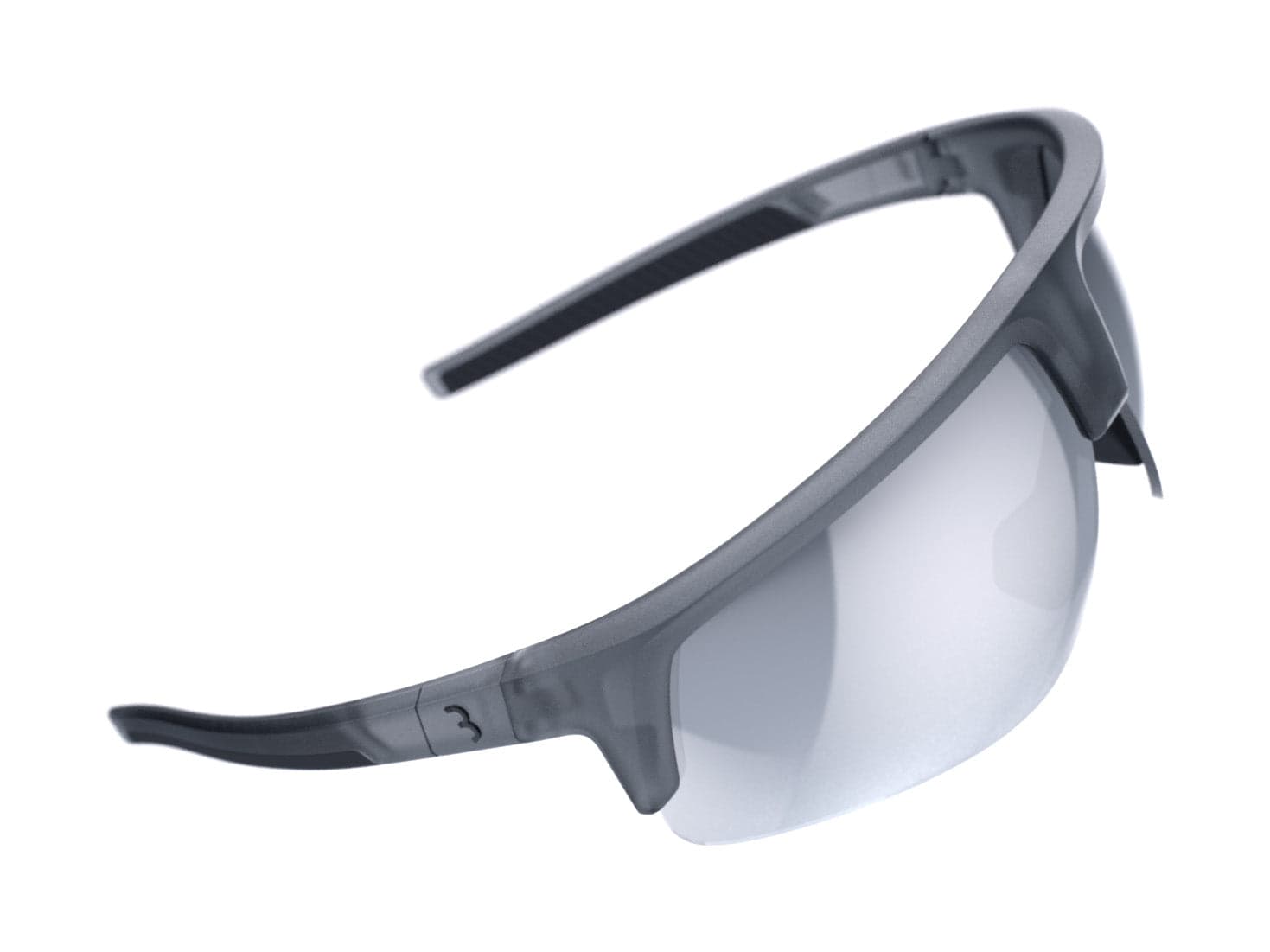 BBB BSG-75 - Comet Sport Glasses (MLC Silver, Matte Trans Grey)