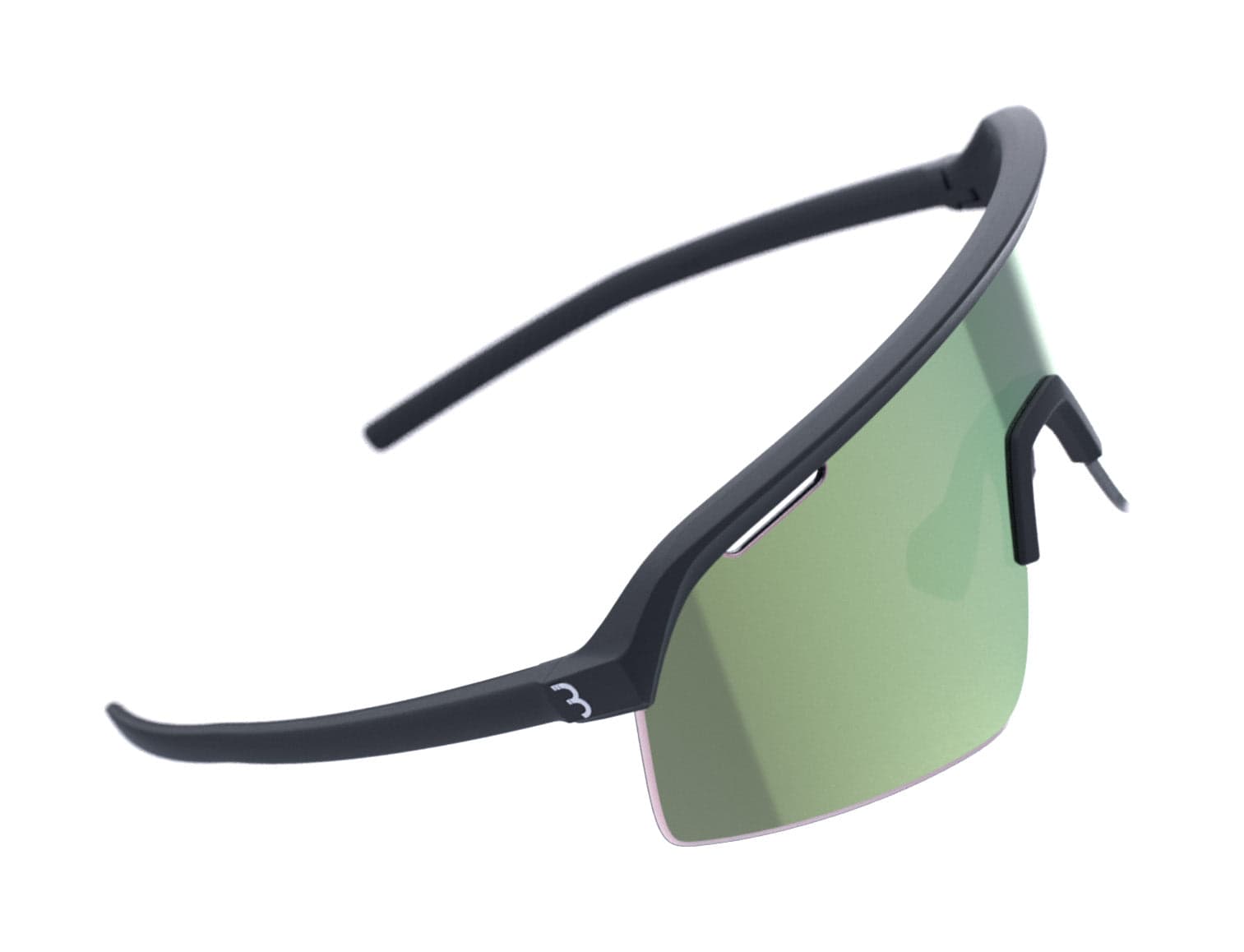 BBB BSG-81 - Valor Flux Sport Glasses (Flux Green, Matte Black)