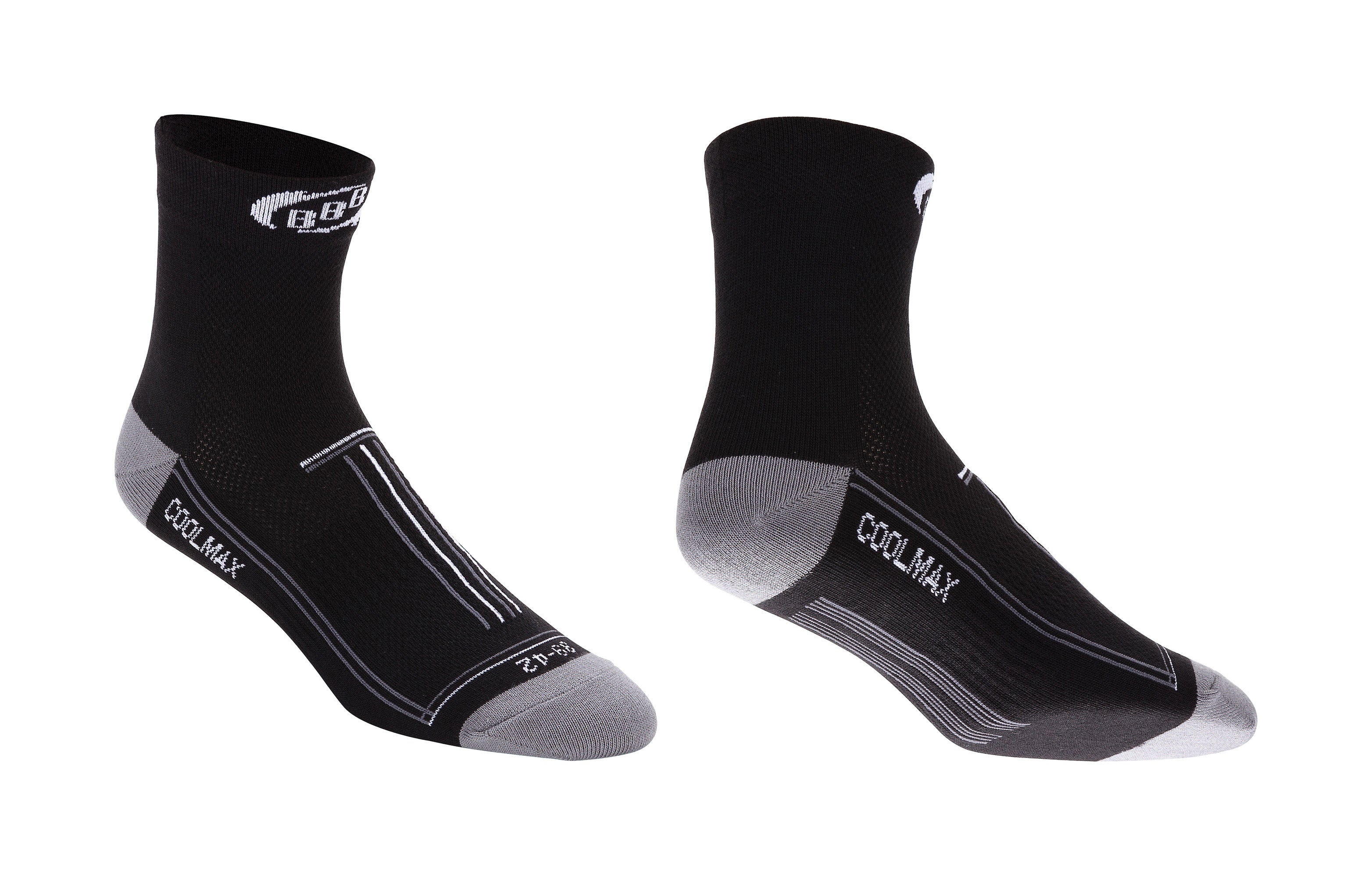 BBB BSO-02 - TechnoFeet Long (Black & White, 35-38)