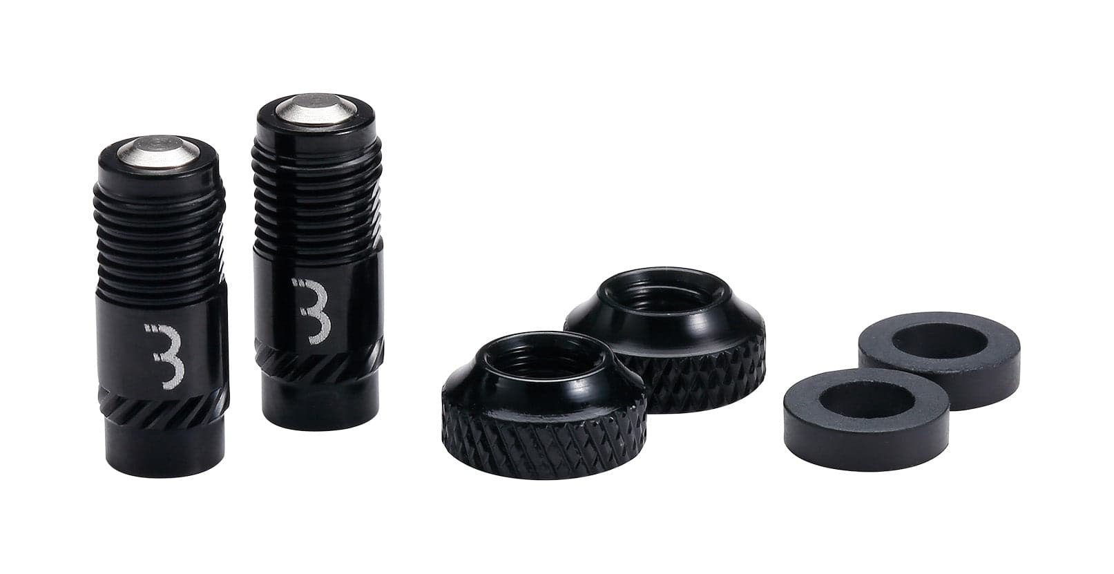 BBB BTI-165 - CoreCaps Valve Caps 2pcs Black
