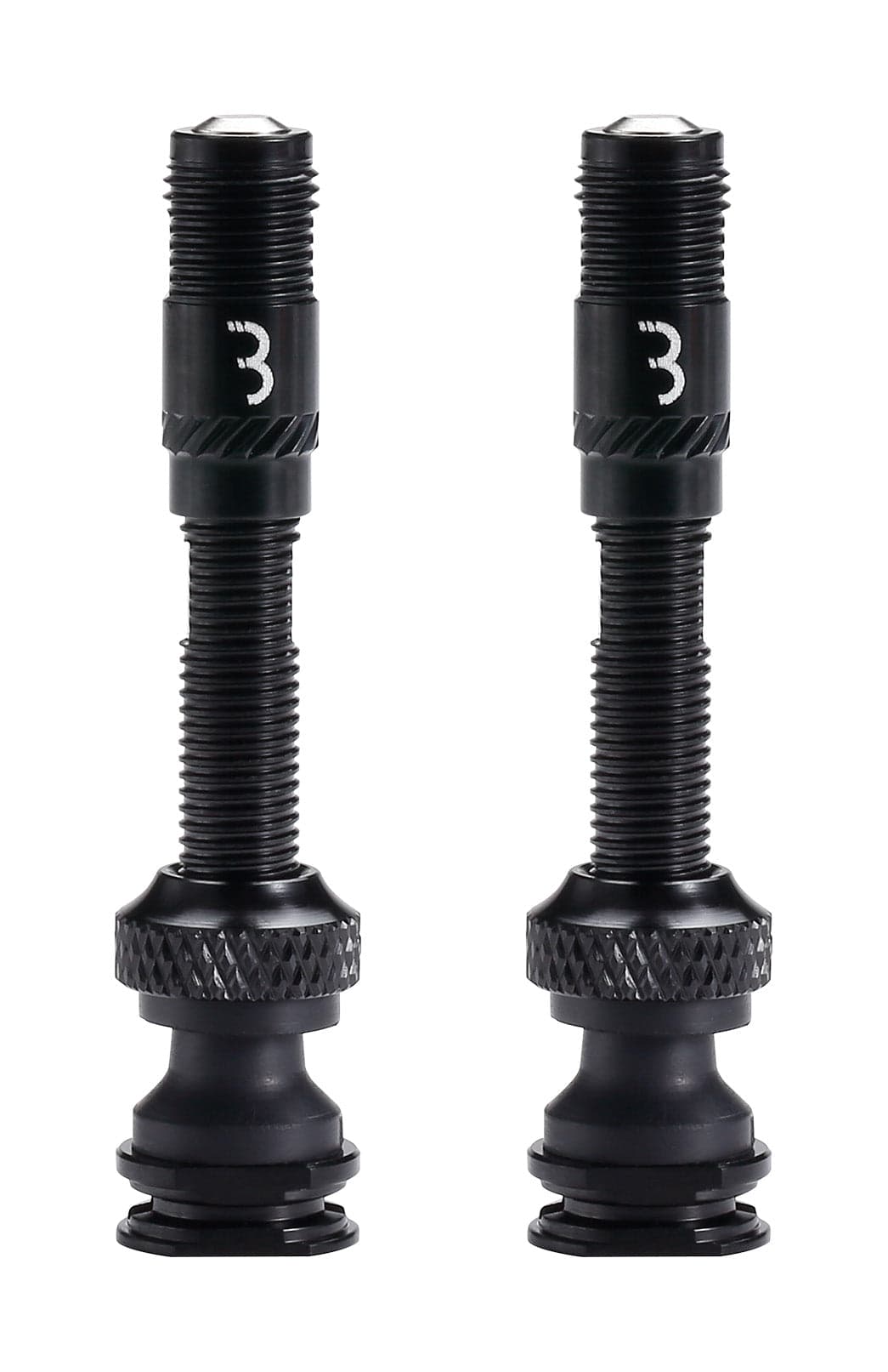 BBB BTI-166 - CoreCaps Valve & Caps 2pcs Black 40 mm