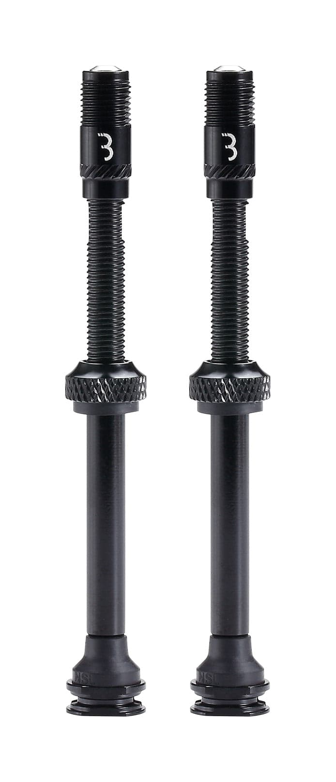 BBB BTI-166 - CoreCaps Valve & Caps 2pcs Black 80 mm