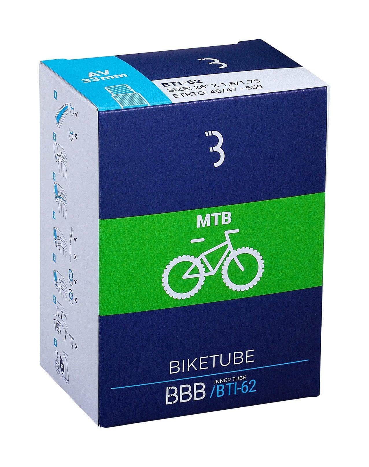 BBB - Innertube- BTI-21 / 39 / 41 / 62 / 63 / 71 / 82 / 89