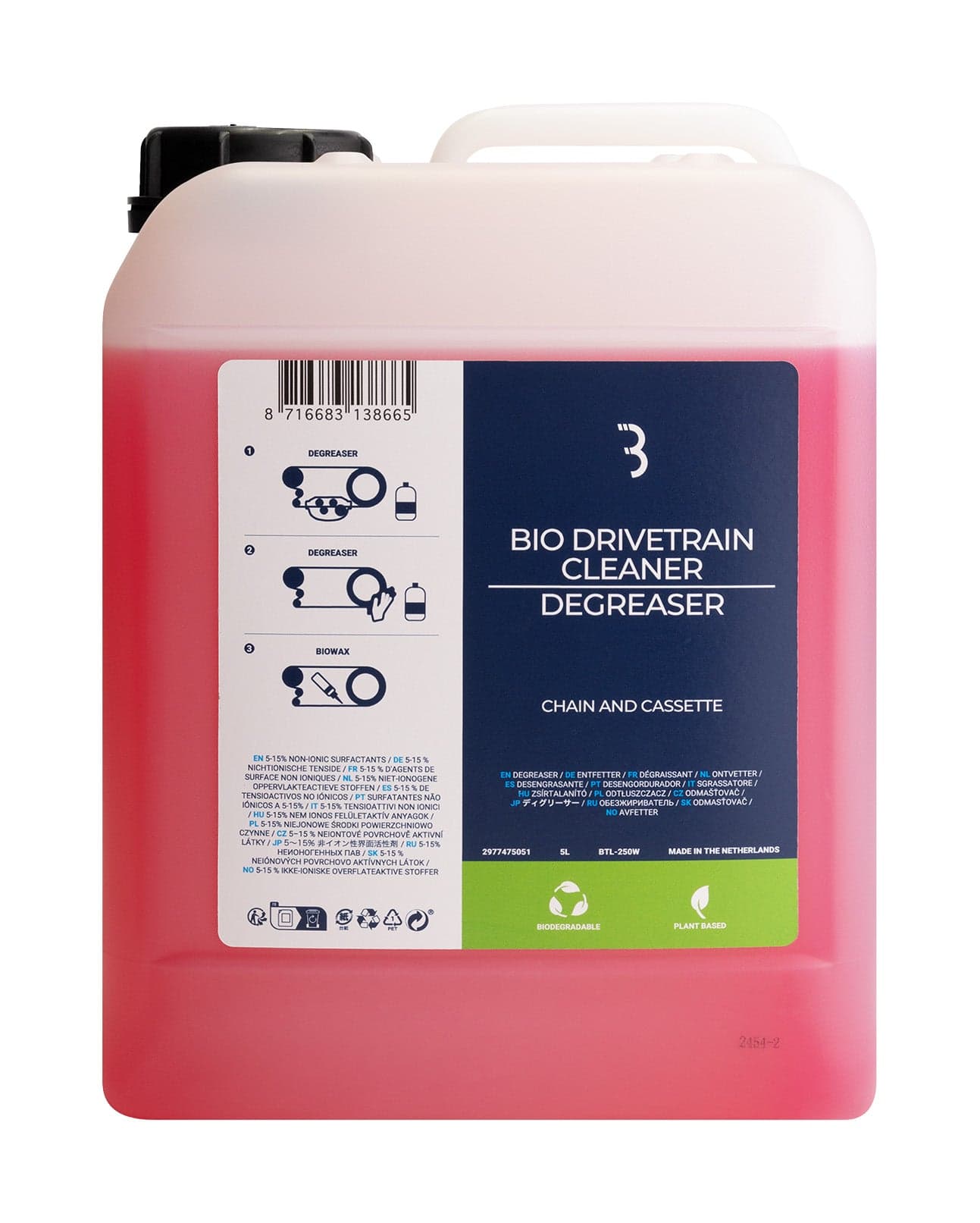BBB BTL-250W - BioDrivetrain Chain Cleaner 5000ml