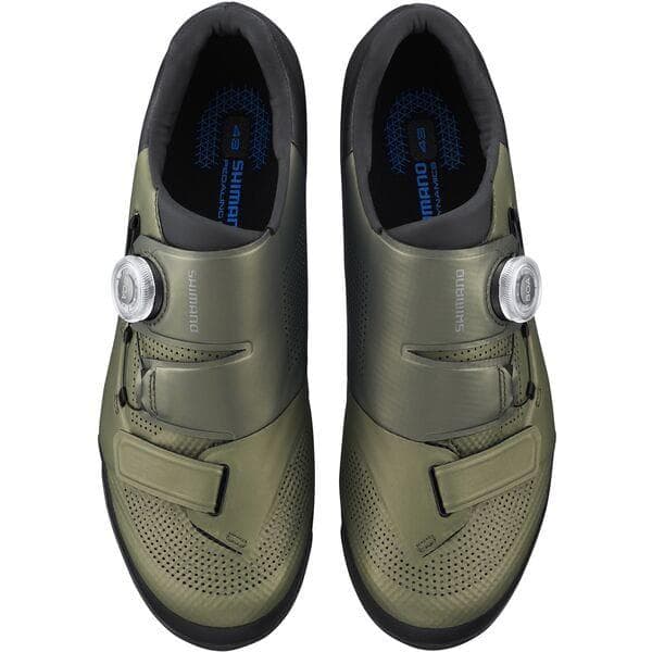 Shimano Clothing XC5 (XC502) Shoes, Green, Size 42