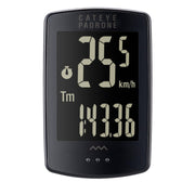Cateye Padrone Stealth Wireless Cycle Computer: Black