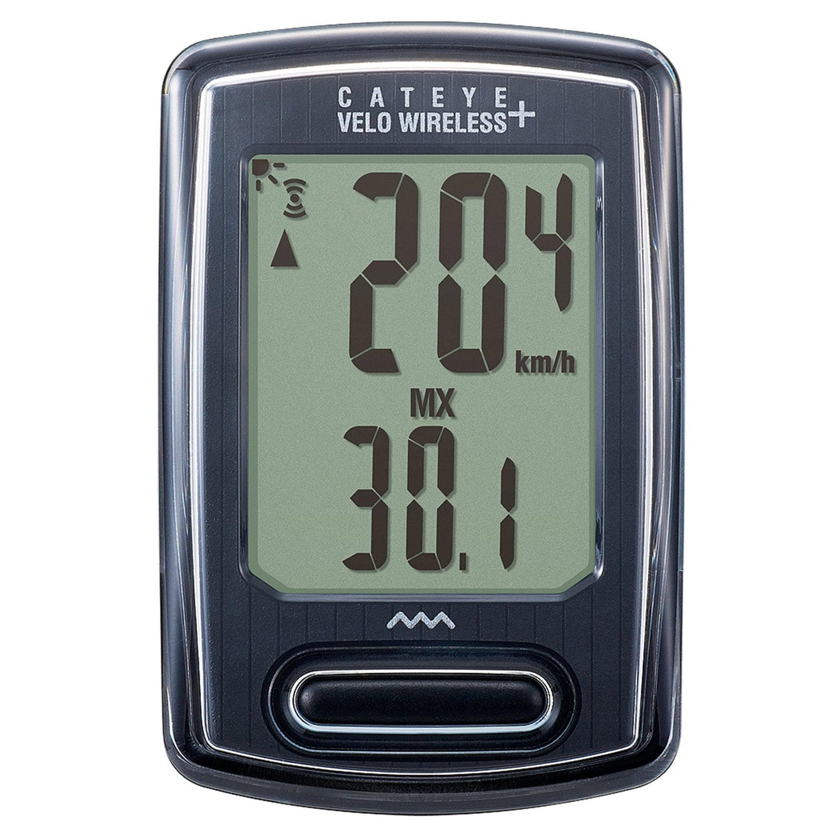 Cateye Velo Wireless Plus Cycle Computer: Black