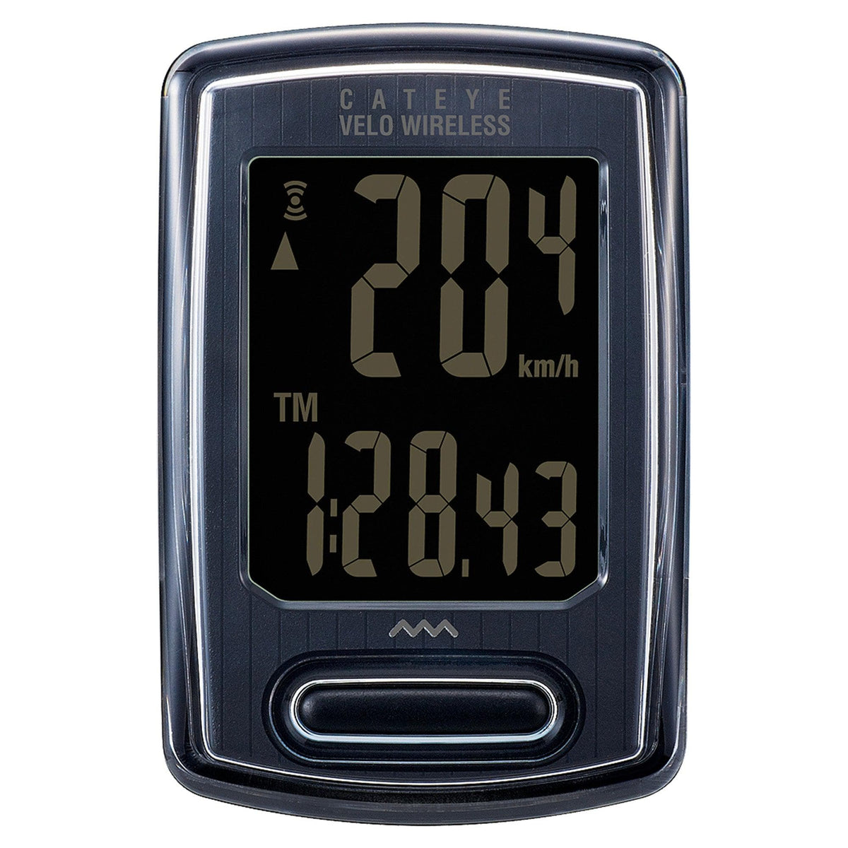 Cateye Velo Wireless Stealth Edition Cycle Computer: