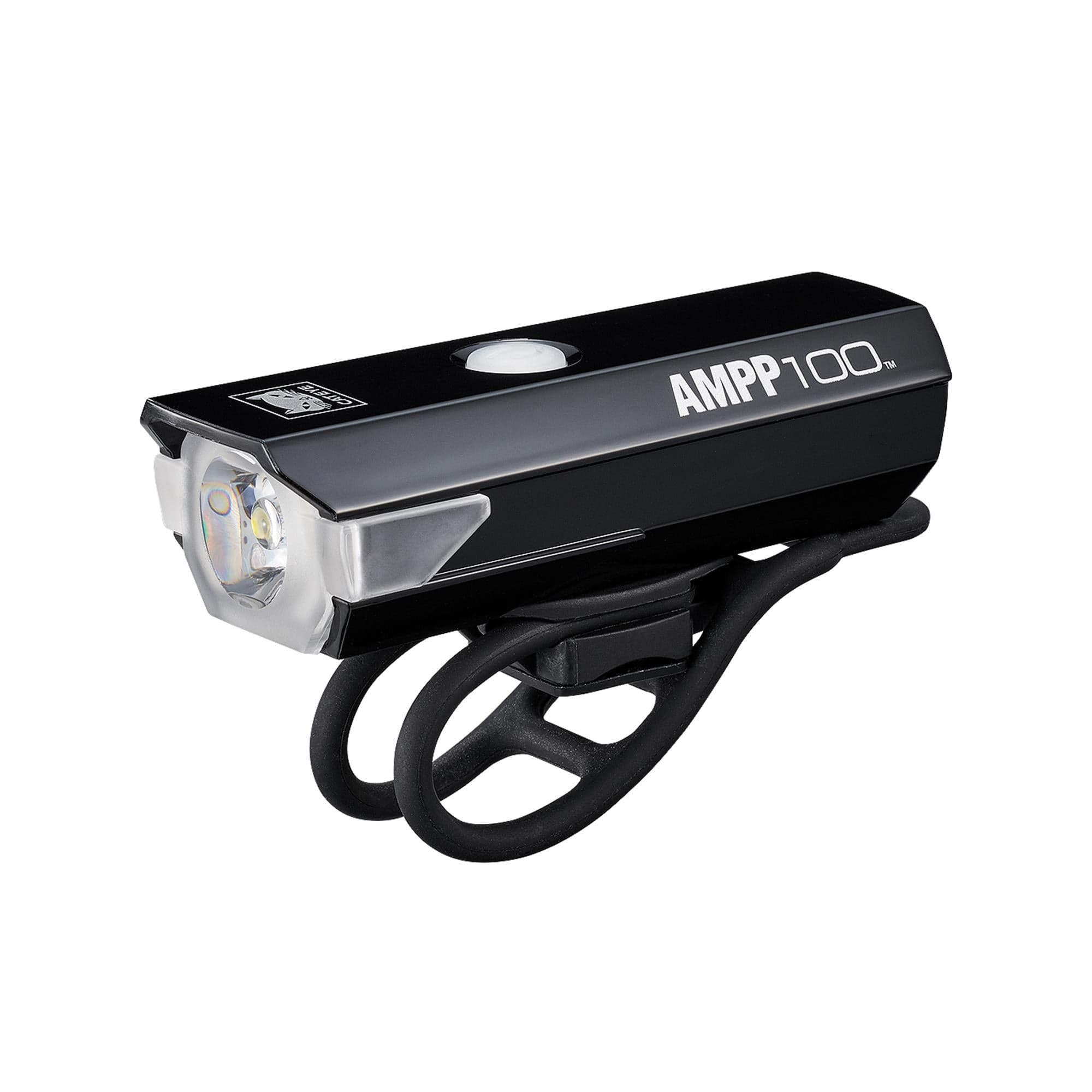 Cateye Ampp 100 Front Bike Light: Black