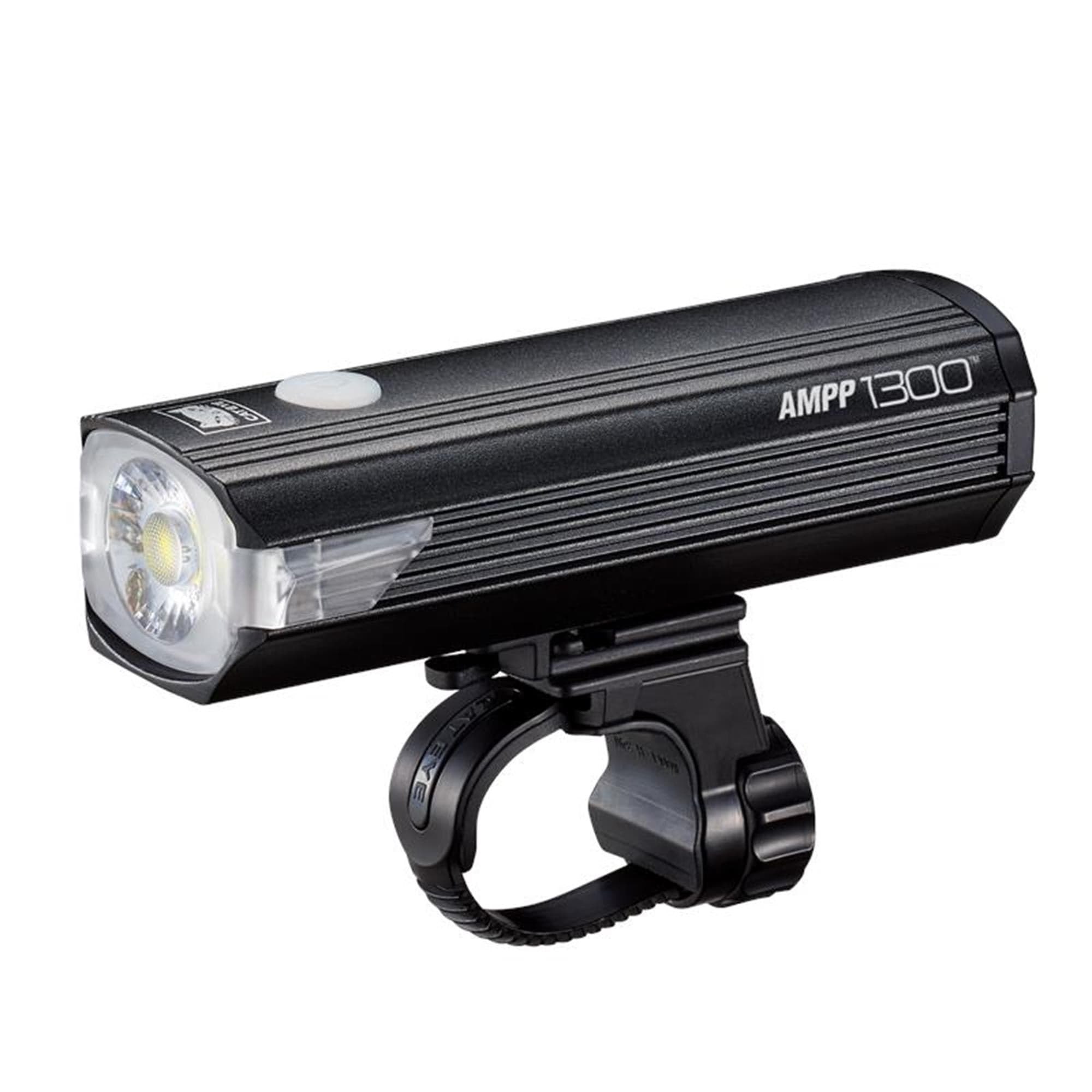 CatEye AMPP 1300 Front Bike Light: BLACK USB-C