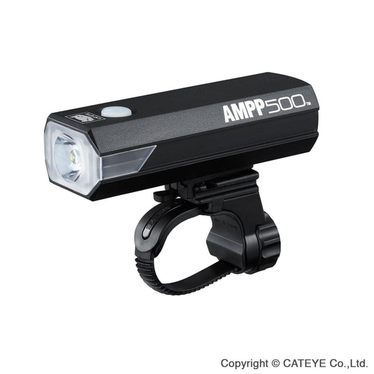 Cateye Ampp 500 Front Bike Light: Black