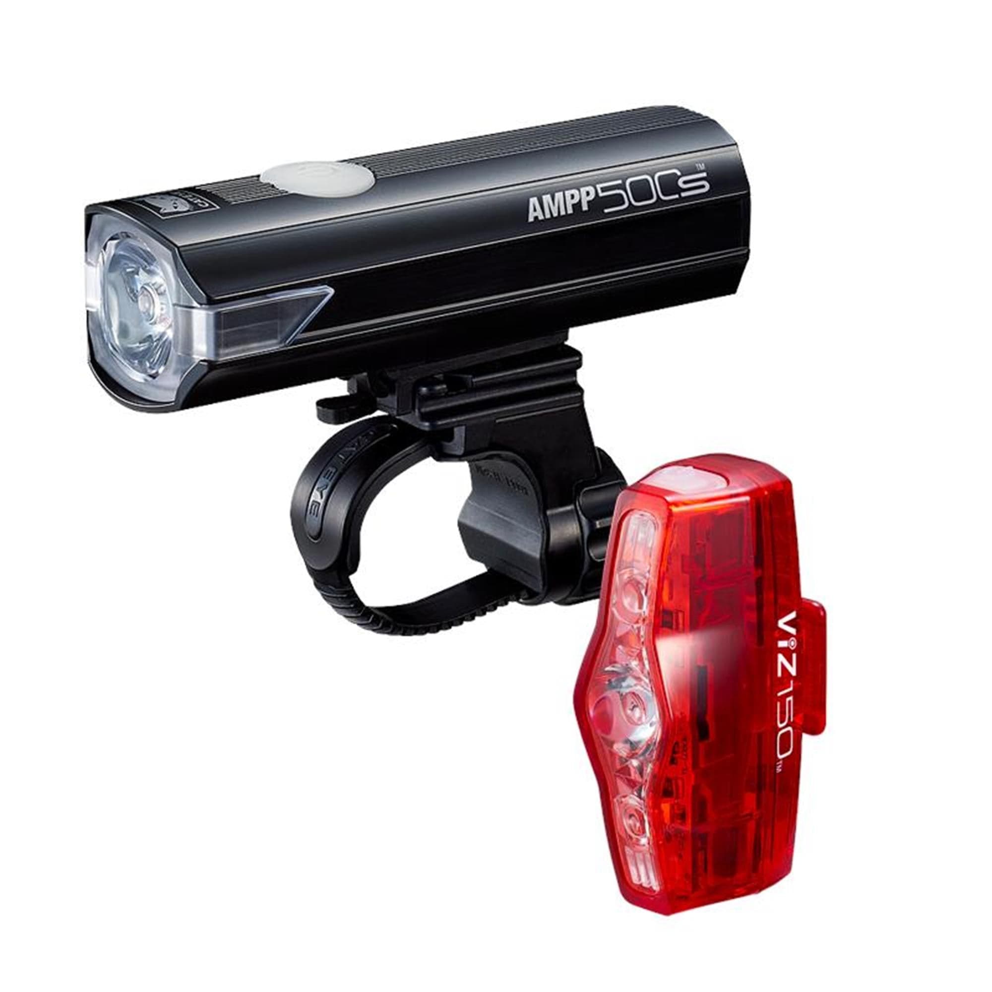CatEye AMPP 500S / VIZ 150 Bike Light Set:  USB-C
