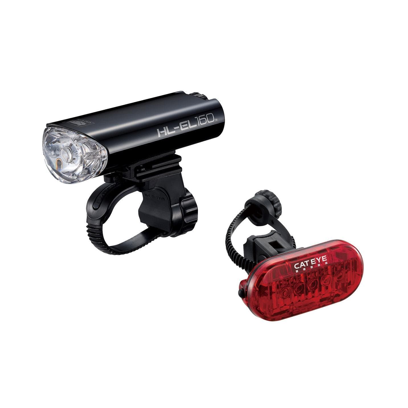 Cateye El-160 / Omni 5 Bike Light Set: