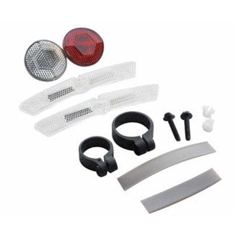 Cateye Bicycle Front & Rear Wheel Reflector Set: