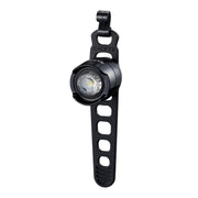 Cateye Orb II Rechargable Front Bike Light: POLISHED BLACK