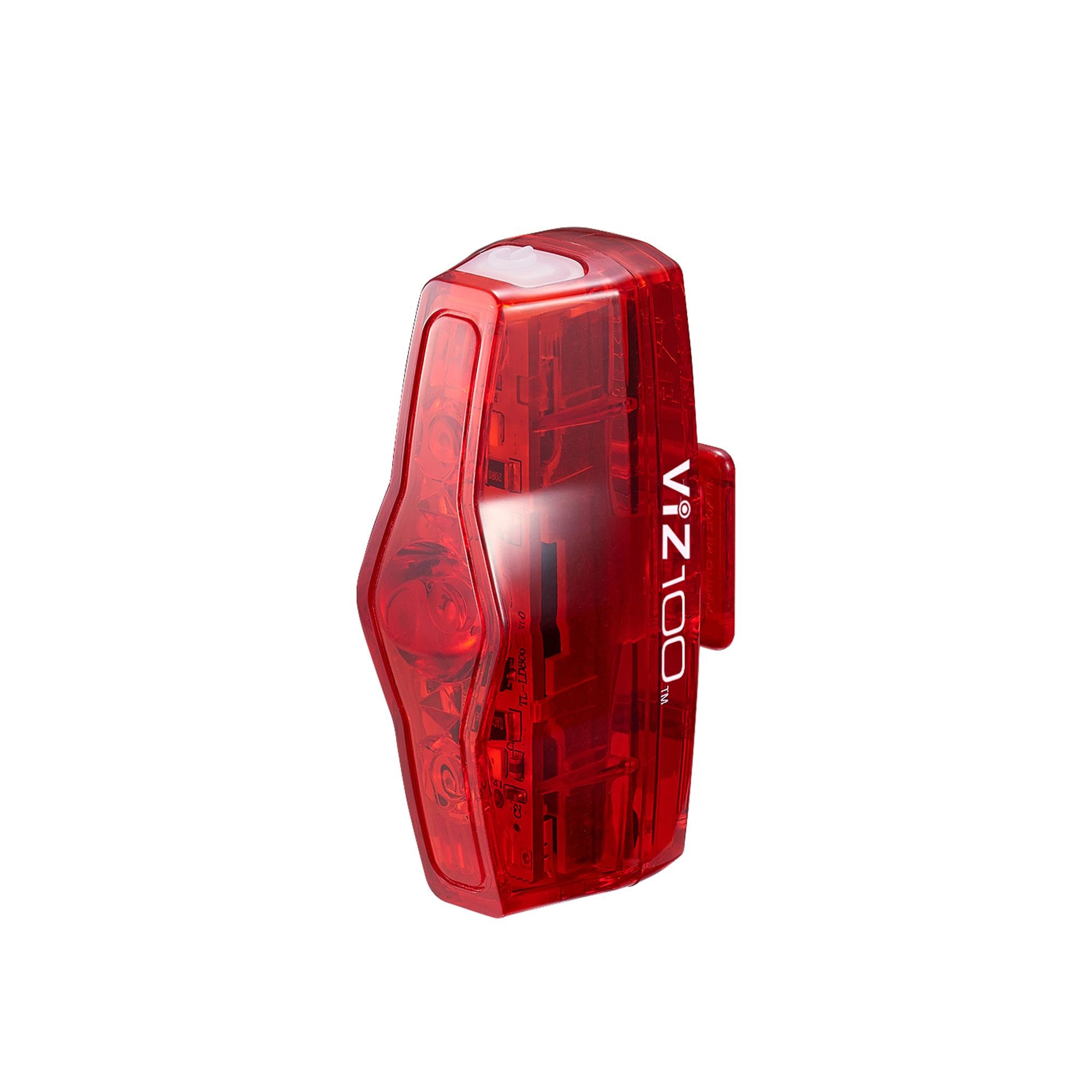 Cateye Viz 100 II Rear Bike Light:  USB-C