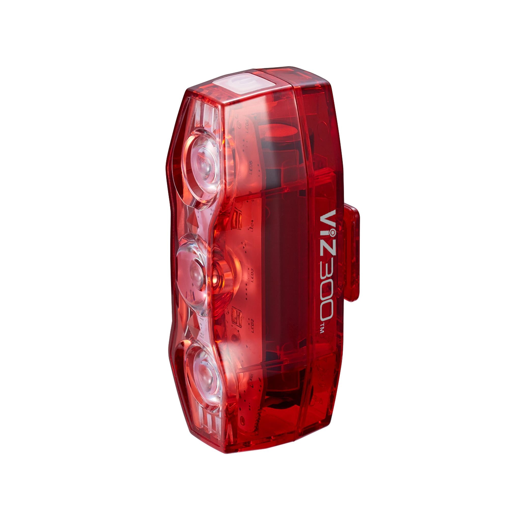 Cateye Viz 300 II Rear Bike Light:  USB-C