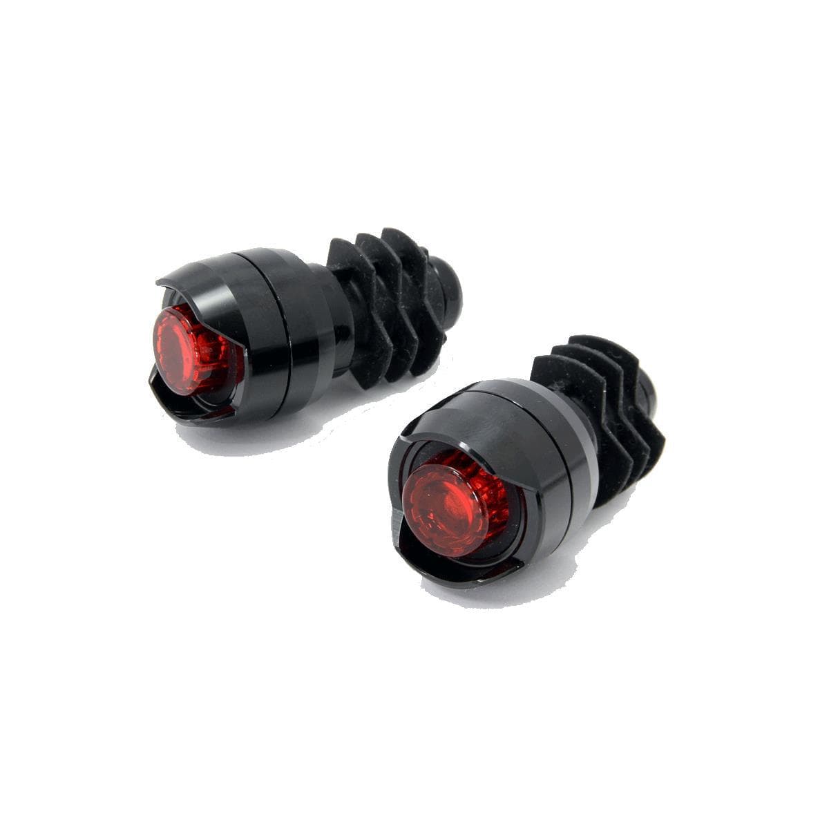 Cateye Orb Bar End Rear Bike Light Set: Black