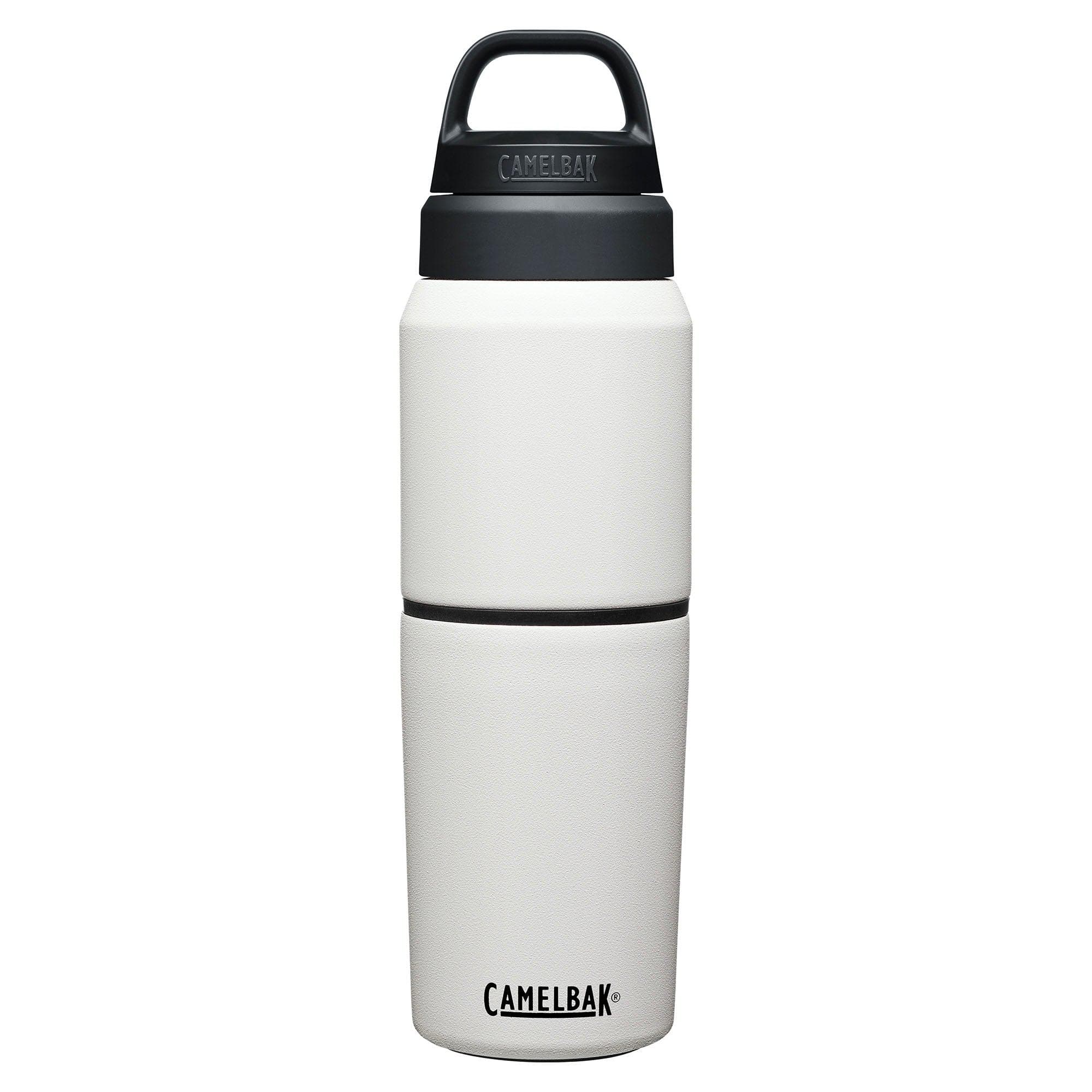 Camelbak Multibev Sst Vacuum Stainless 500Ml Bottle With 350Ml Cup 2020: White/White 500Ml